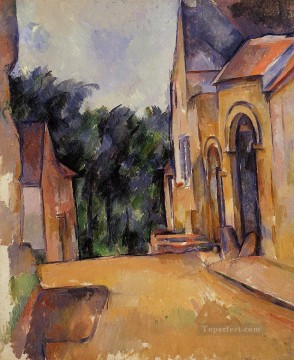 Granja en Montgeroult Paul Cezanne Pinturas al óleo